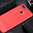 Flexi Slim Carbon Fibre Case for Huawei Y6 (2018) - Brushed Red